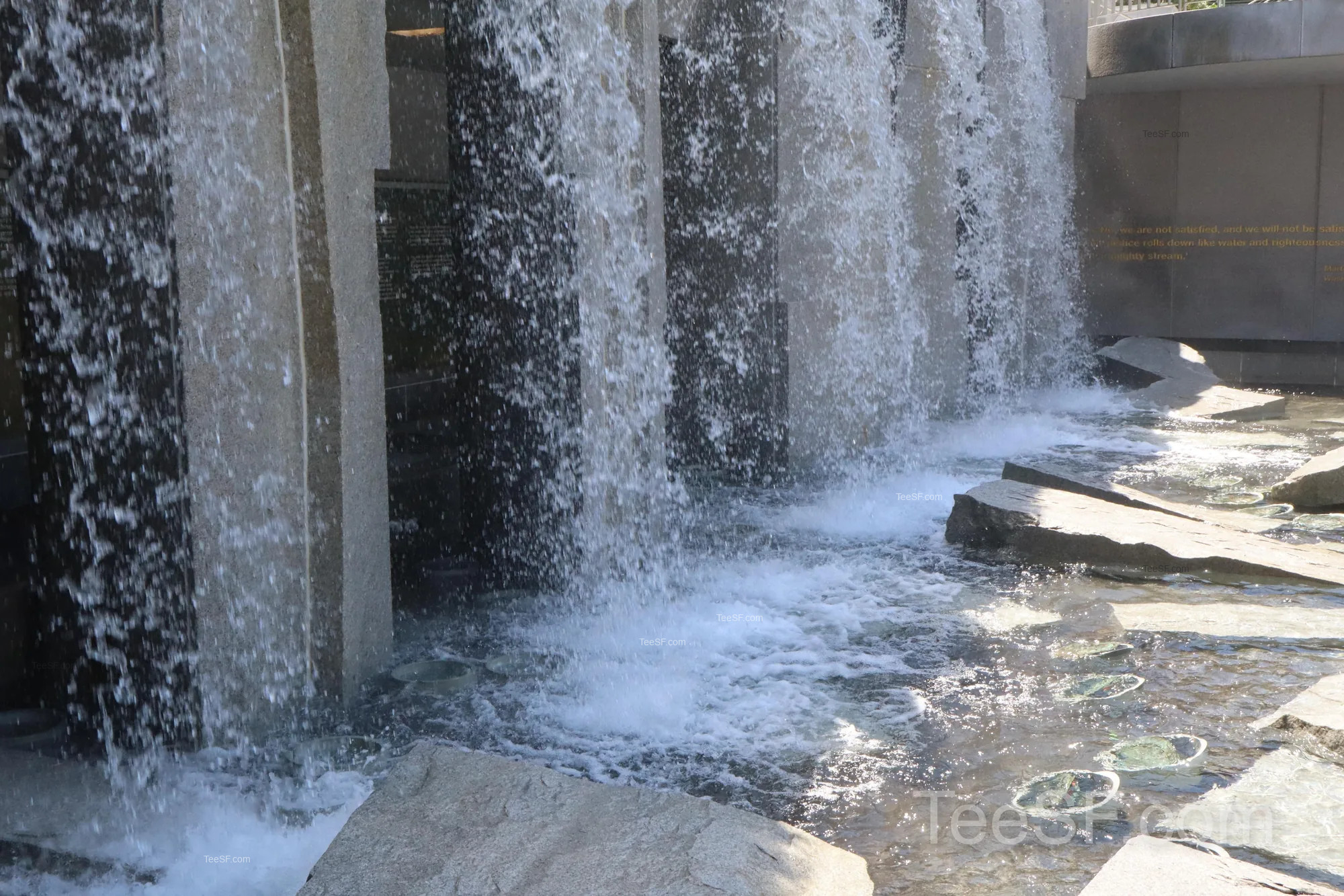 san Francisco Waterfall Plaza during a Stripe Sessions 2026 visit in San Francisco.